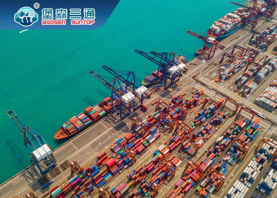 Remetente de frete aero-marítimo internacional China a Europa Países Baixos Bélgica